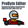 Renault Gasoline Continental EMS3120 CAT EVAP DTC off ProByte Editor module