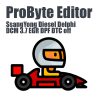 SsangYong Diesel Delphi DCM 3.7 EGR DPF DTC off ProByte Editor module