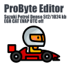 Suzuki Petrol Denso 512/1024 kb EGR CAT EVAP DTC off ProByte Editor module