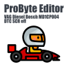 VAG Diesel Bosch MD1CP004 DTC SCR off ProByte Editor module