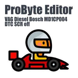 VAG Diesel Bosch MD1CP004 DTC SCR off ProByte Editor module