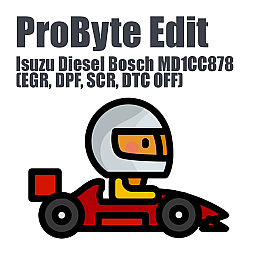 Isuzu Diesel Bosch MD1CC878 (EGR, DPF, SCR, DTC) (ProByte Edit)