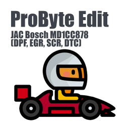 JAC Bosch MD1CC878 (DPF, EGR, SCR, DTC) (ProByte Edit)