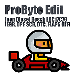Jeep Diesel Bosch EDC17C79 (EGR, DPF, SCR, DTC, FLAPS) (ProByte Edit)