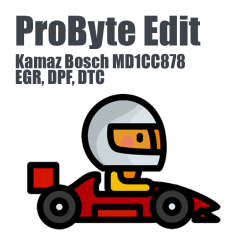 Kamaz Bosch MD1CC878 (EGR, DPF, DTC) (ProByte Edit)