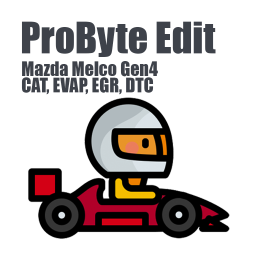 Mazda Melco Gen4 (CAT, EVAP, EGR, DTC) (ProByte Edit)