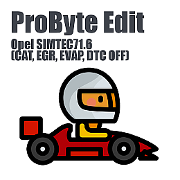 Opel SIMTEC71.6 (CAT, EGR, EVAP, DTC) (ProByte Edit)