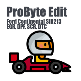 Ford Continental SID213 (EGR, DPF, SCR, DTC) (ProByte Edit)
