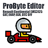 Renault Continental EMS3125 (CAT, EVAP, EGR, DTC OFF) (ProByte Edit)