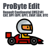 Renault Continental EMS3141 (CAT, DPF (OPF, GPF), EVAP, EGR, DTC) (ProByte Edit)