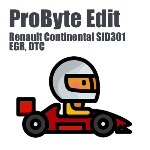 Renault Continental SID301 (EGR, DTC) (ProByte Edit)