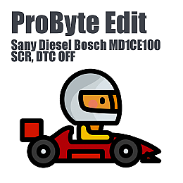 Sany Diesel Bosch MD1CE100 (SCR, DTC) (ProByte Edit)