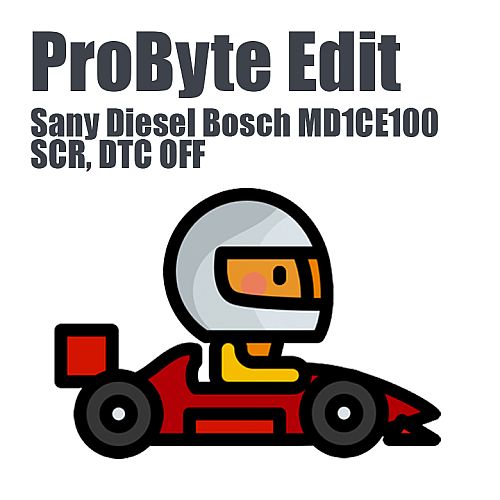 Sany Diesel Bosch MD1CE100 (SCR, DTC) (ProByte Edit)