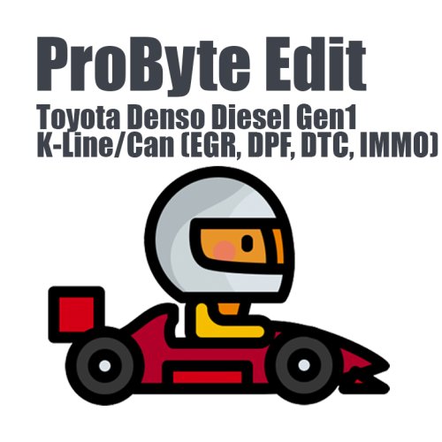 Toyota/Lexus Denso Diesel Gen1 K-Line/CAN for ProByte Edit