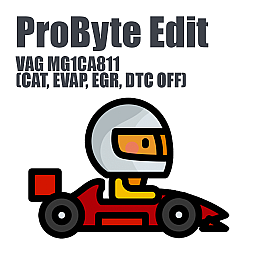 VAG MG1CA811 (CAT, EVAP, EGR, DTC) (ProByte Edit)