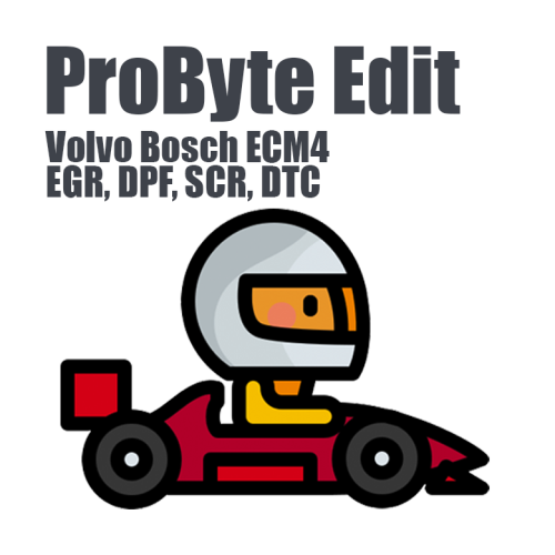 Volvo Bosch ECM4 for ProByte Edit (EGR, DPF, SCR, DTC)