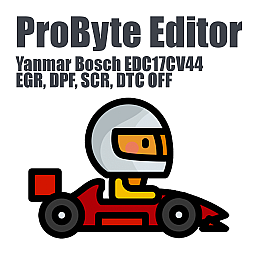 Yanmar Bosch EDC17CV44 (EGR, DPF, SCR, DTC) (ProByte Edit)