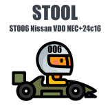 License ST006. Nissan VDO NEC+24C16 (STool)