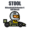 License FD110. Mitsubishi Outlander 4 ABS Bosch (STool)