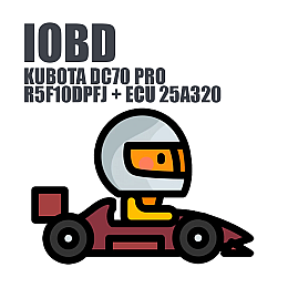 Kubota DC70 Pro R5F10DPFJ + ECU 25A320
