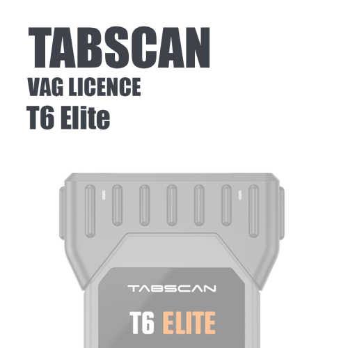 VAG License for TabScan T6 Elite