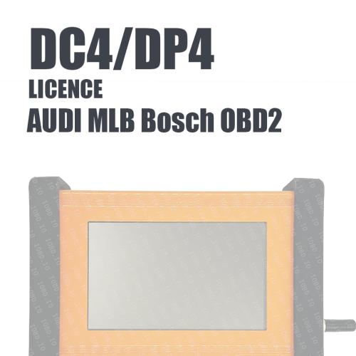 Audi MLB Bosch OBD2 License for DashCoder 4 and DigiProg 4