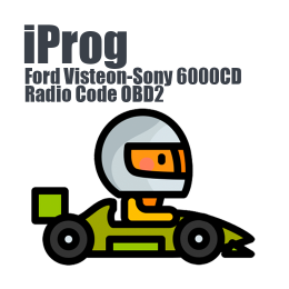 Ford Visteon/Sony 6000CD Radio Code (NEC70F3357+24C16) OBD2 (CAN-BUS)