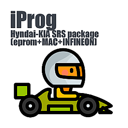 Hyndai/KIA SRS package (eprom+MAC+INFINEON)
