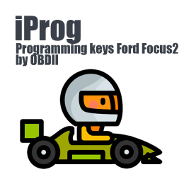 Programming keys Ford Focus2 by OBDII