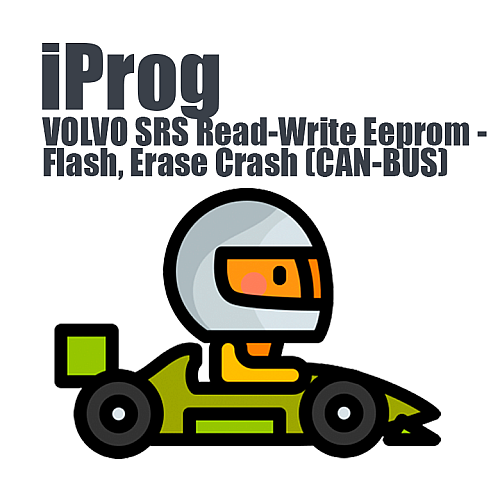 VOLVO C30 S40 V50 SRS Continental (Temic). Read-Write Eeprom / Flash, Erase Crash (CAN-BUS)
