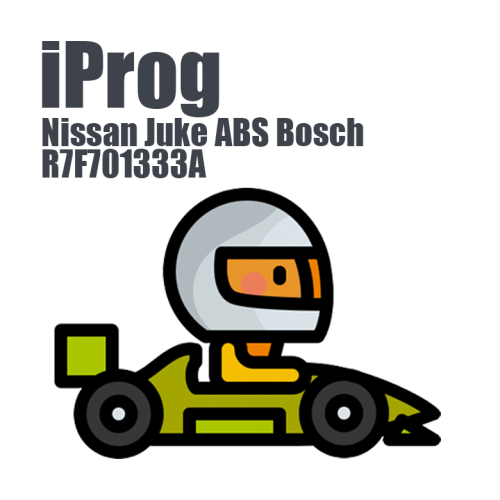 Nissan Juke ABS Bosch R7F701333A (iProg Pro)