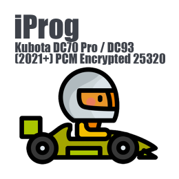 Kubota DC70 Pro / DC93 (2021+) PCM Encrypted 25320 (iProg Pro)
