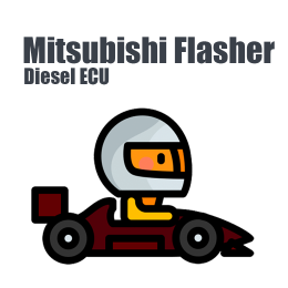 Mitsubishi Flasher diesel ECU module
