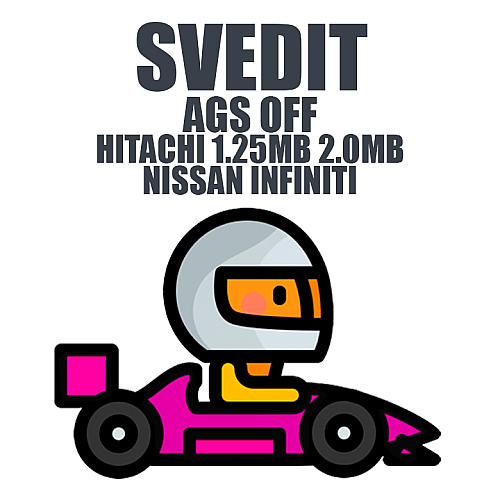 SVedit AGS OFF OFF HITACHI 1.25MB 2.0MB NISSAN INFINITI module