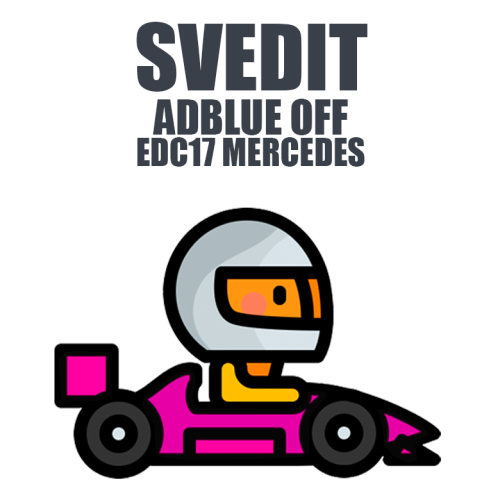 SVedit BOSCH EDС17 ADBLUE OFF MERCEDES module