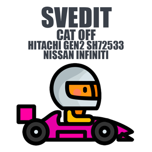 SVedit CAT OFF HITACHI GEN2 SH72533 NISSAN INFINITI module