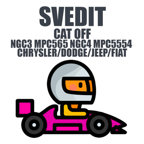 SVedit CAT OFF NGC3 MPC565 NGC4 MPC5554 CHRYSLER/DODGE/JEEP/FIAT module