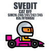 SVedit CAT OFF SIM2K-240/241/242/245 KIA/HYUNDAI module