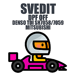 SVedit DPF OFF DENSO TDI SH7058/7059 MITSUBISHI module