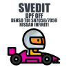 SVedit DPF OFF DENSO TDI SH7058/7059 NISSAN INFINITI module