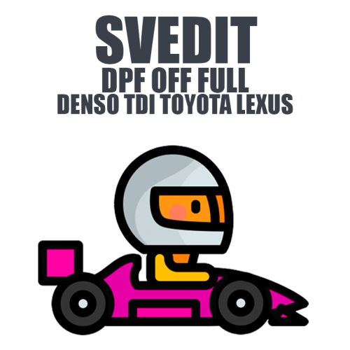 SVedit DPF OFF FULL DENSO TDI TOYOTA LEXUS module