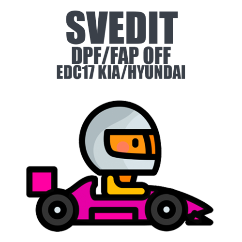 SVedit DPF/FAP OFF EDC17 KIA/HYUNDAI module