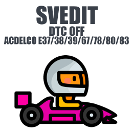 SVedit DTC OFF ACDELCO E37/38/39/67/78/80/83 module
