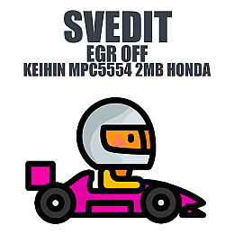 SVedit EGR OFF KEIHIN MPC5554 2MB HONDA module