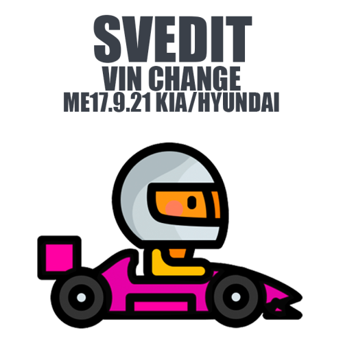 SVedit VIN CHANGE ME17.9.21 KIA/HYUNDAI module