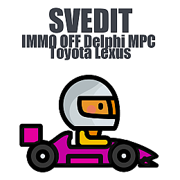 IMMO OFF Delphi MPC Toyota Lexus (SVedit)