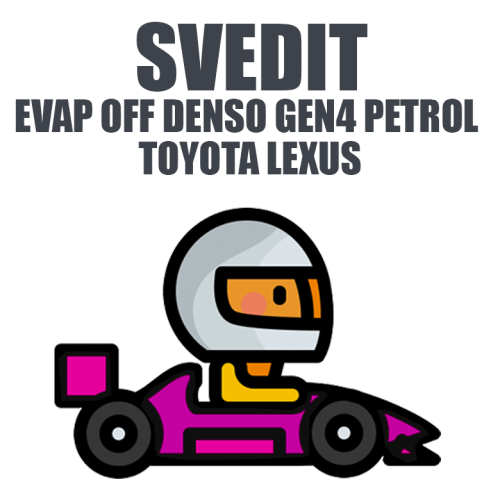 SVedit EVAP OFF DENSO GEN4 PETROL TOYOTA LEXUS module