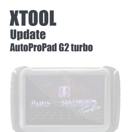 Update Xtool AutoProPad G2 turbo