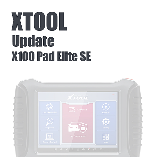 Update Xtool X100 Pad Elite SE