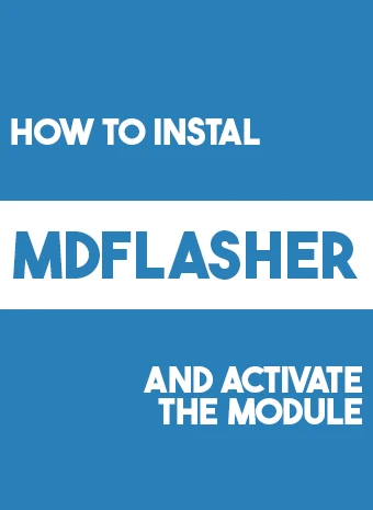 Installation and activation MDflasher